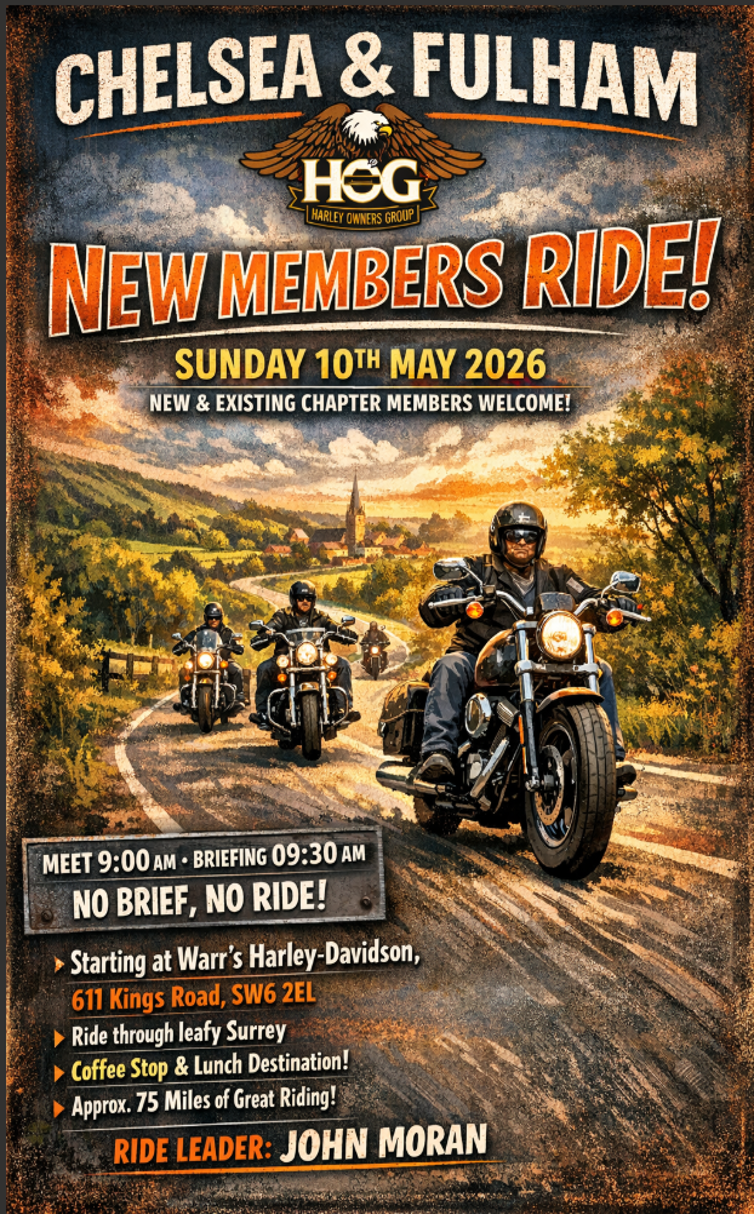 New Members Ride